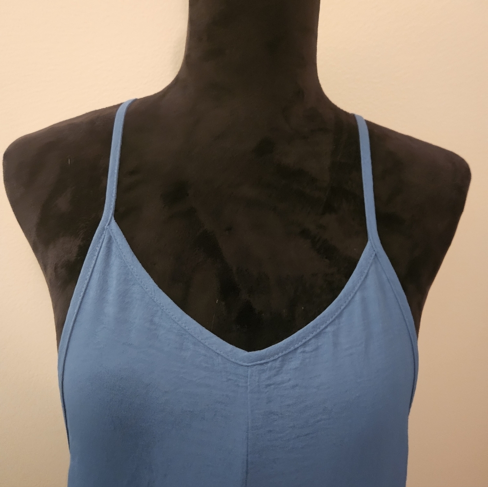 Solid Blue Harem Jumpsuit - Size Medium 🩵 - Picture 6 of 10